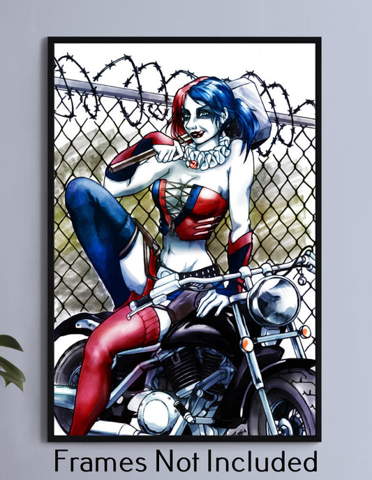 Harley Quinn Wall Art