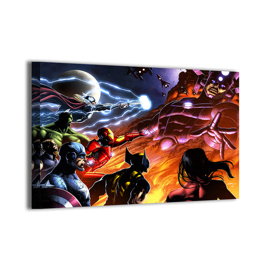 Final Confrontation Wall Art