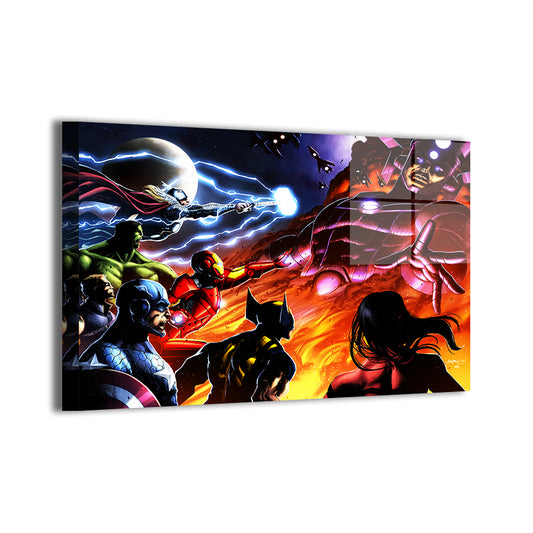 Final Confrontation Wall Art