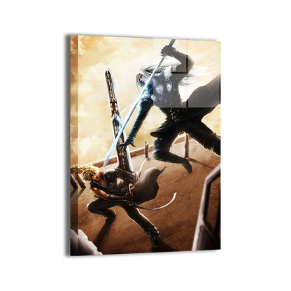 Hero vs Villain Wall Art