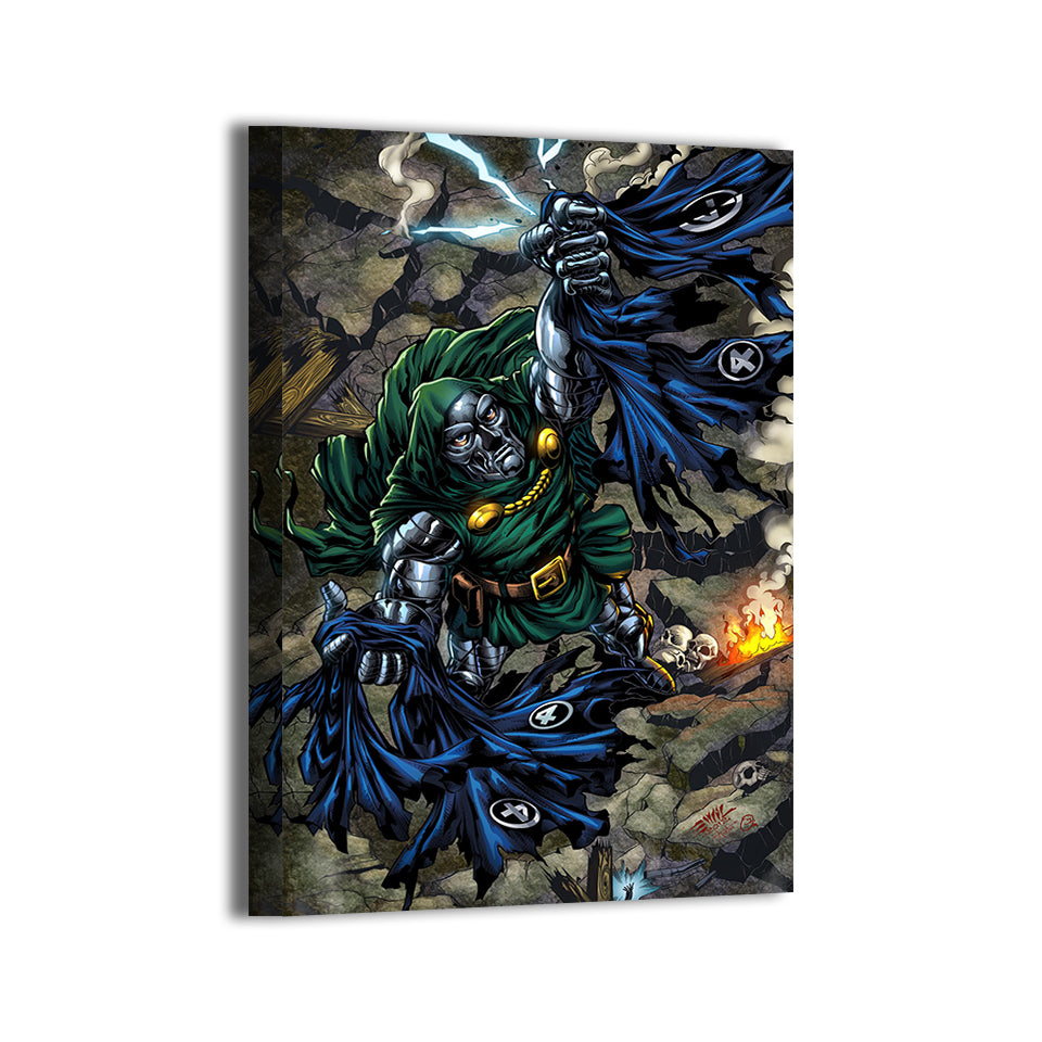 Doomed Fantastic Four Wall Art
