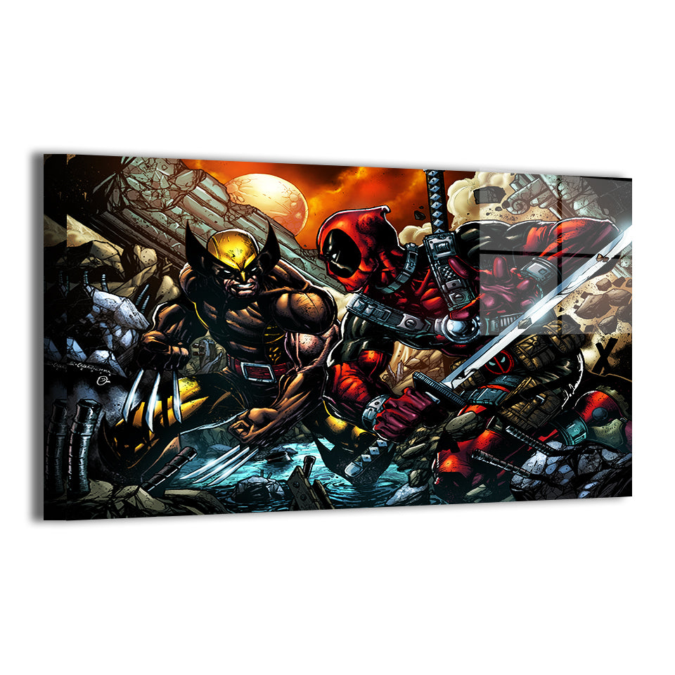 Merc vs Mutant Wall Art