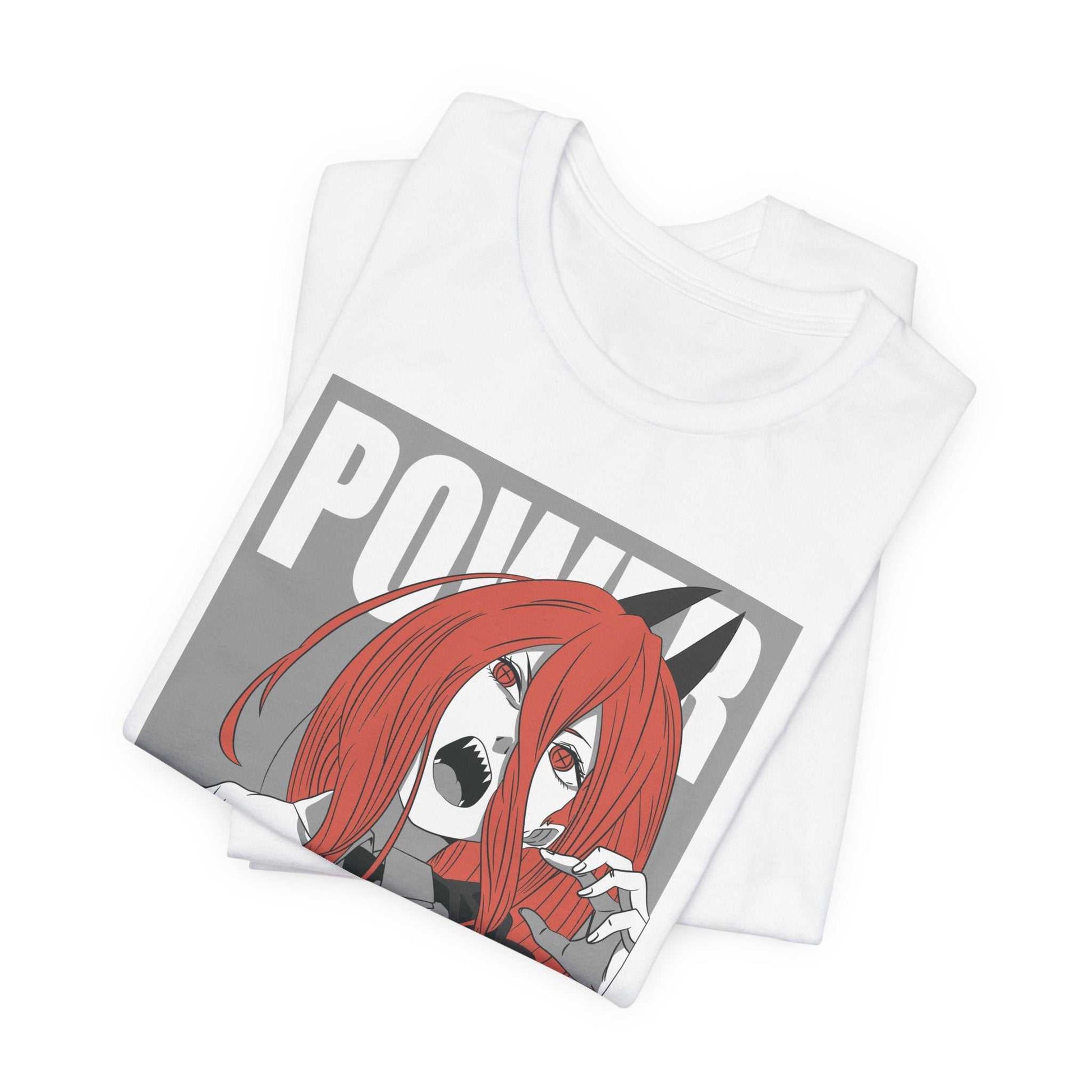 Power Monochrome Anime Shirt