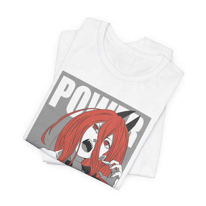 Power Monochrome Anime Shirt