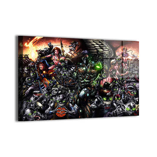 Darkness Unleashed Wall Art