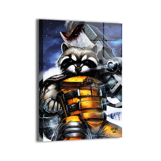 Galaxys Sharpest Shot Wall Art