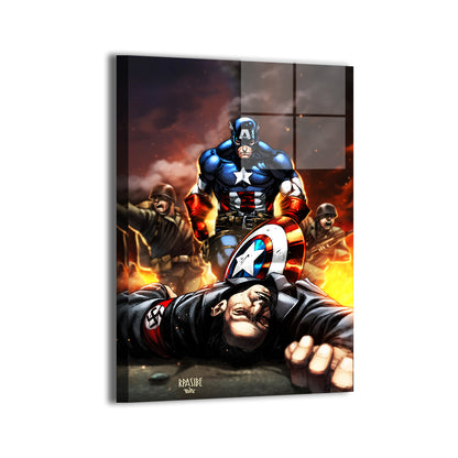 Shield Bearer vs Army Wall Art