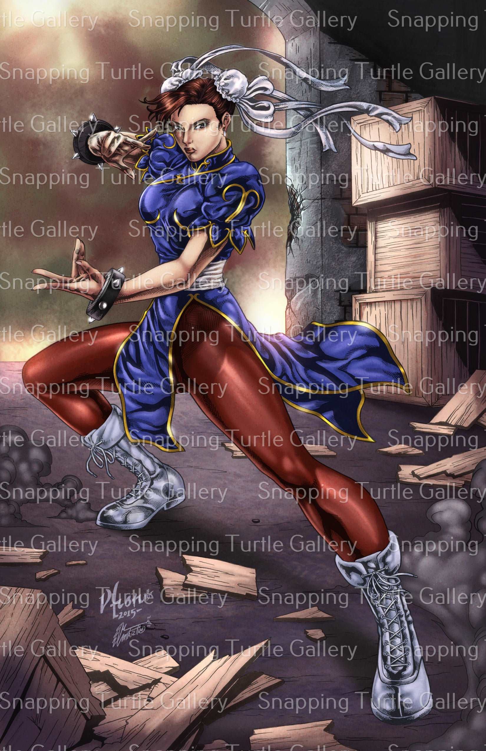 Battle Pose Chun-Li - Street Fighter - Snapping Turtle Gallery