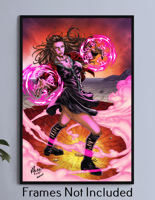 Chaos Bloom Wall Art