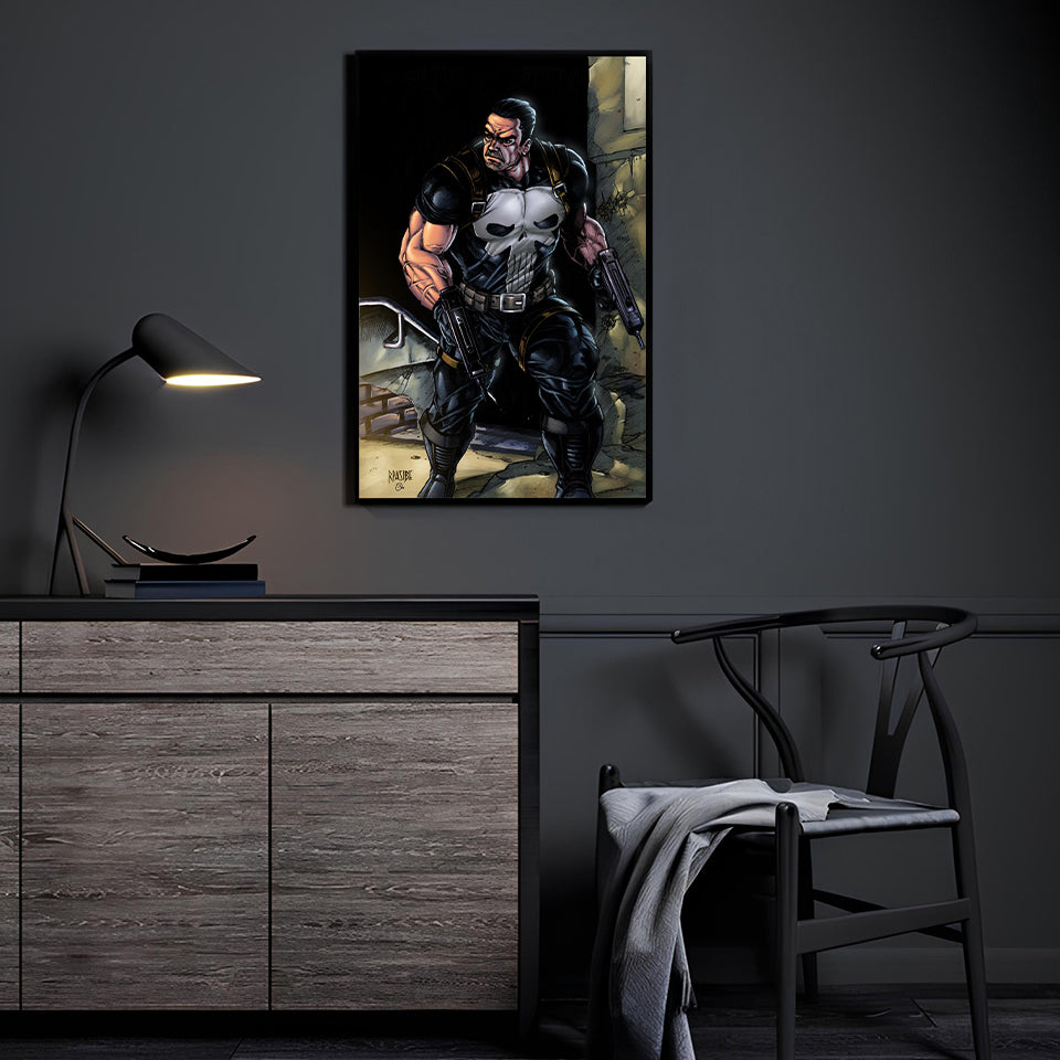 Skull Vigilante Wall Art