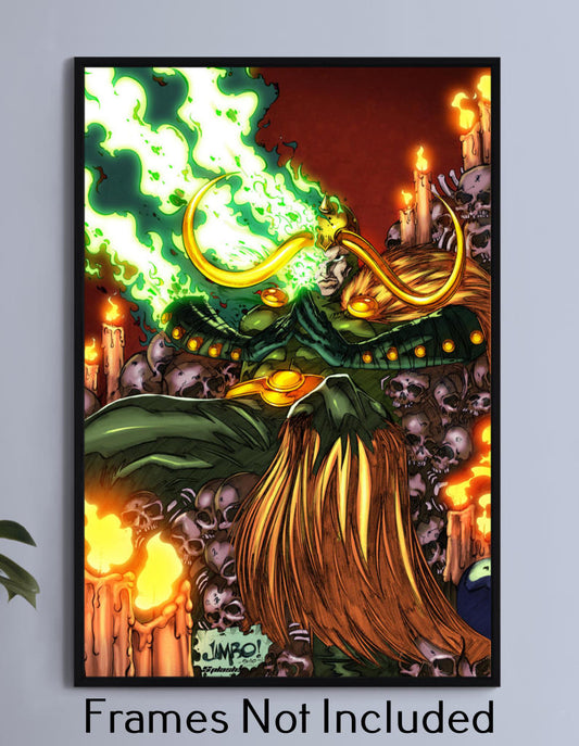 Loki throne room Wall Art