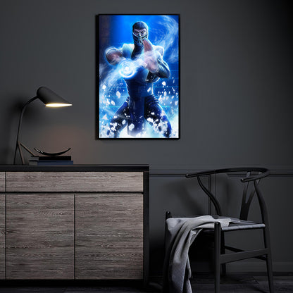 Ice Warrior Wall Art