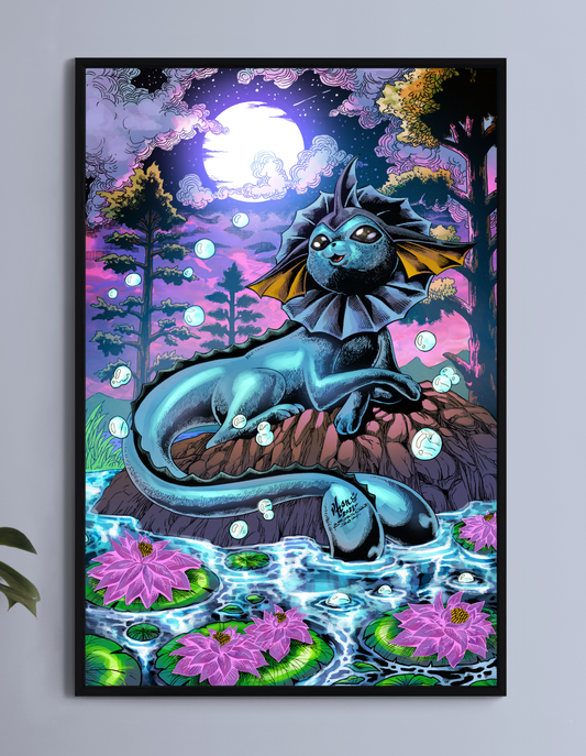 Vaporeon Wall Art