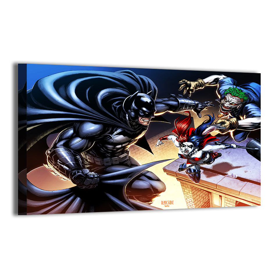 Chaos vs Justice Wall Art