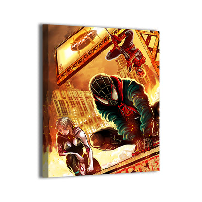 Streets on Fire Wall Art