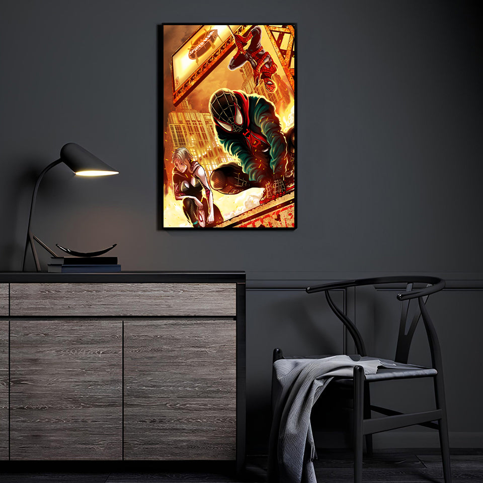 Streets on Fire Wall Art