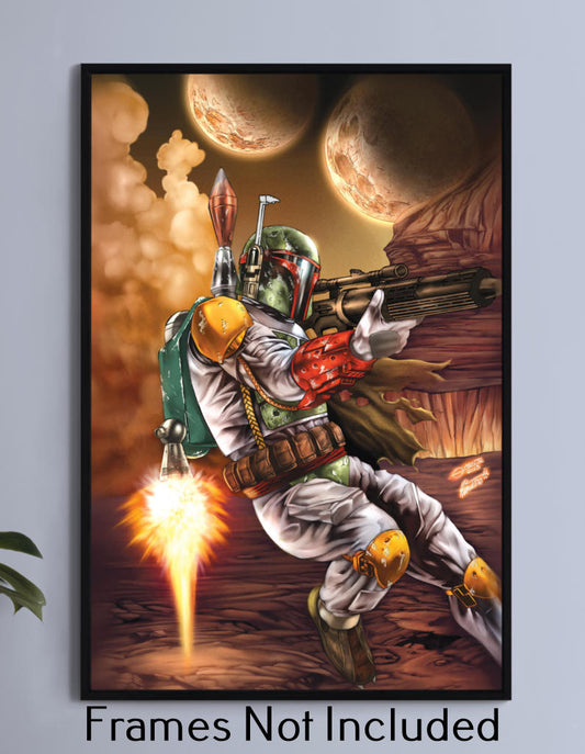 Two Moons Wall Art