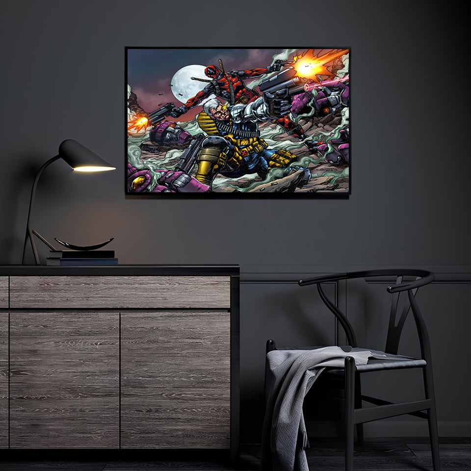 Merc and Mutant Wall Art