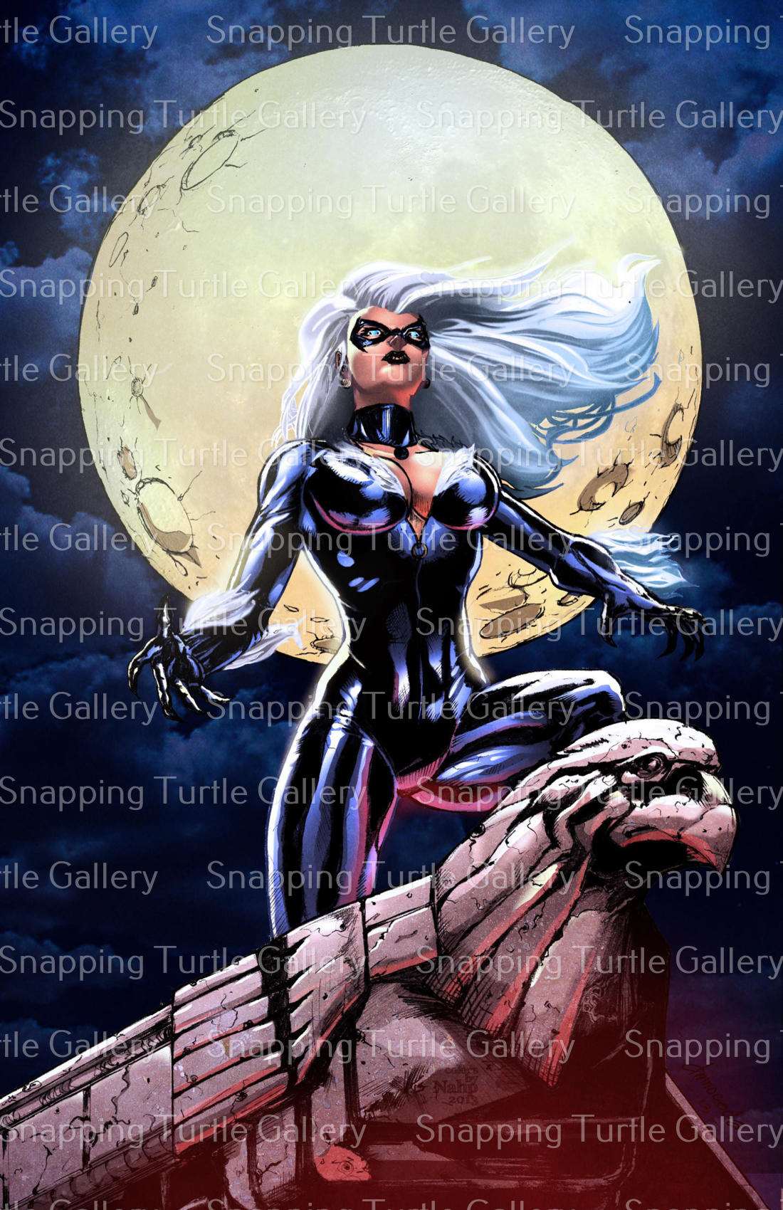Black Cat rooftops - Spider-Man - Snapping Turtle Gallery