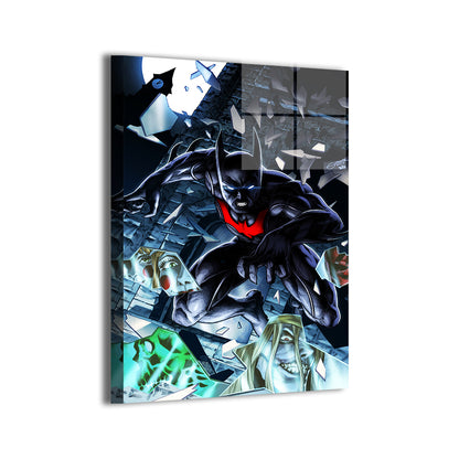 Batman Beyond Vs the Jokers Gang - Snapping Turtle Gallery 16x24 Metal