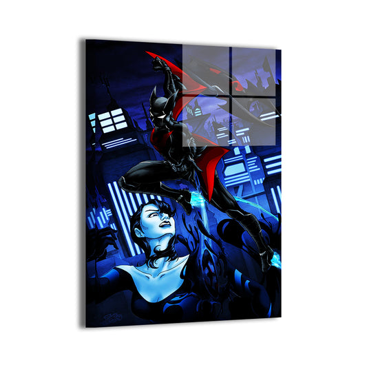 Batman Beyond Vs Inque Wall Art