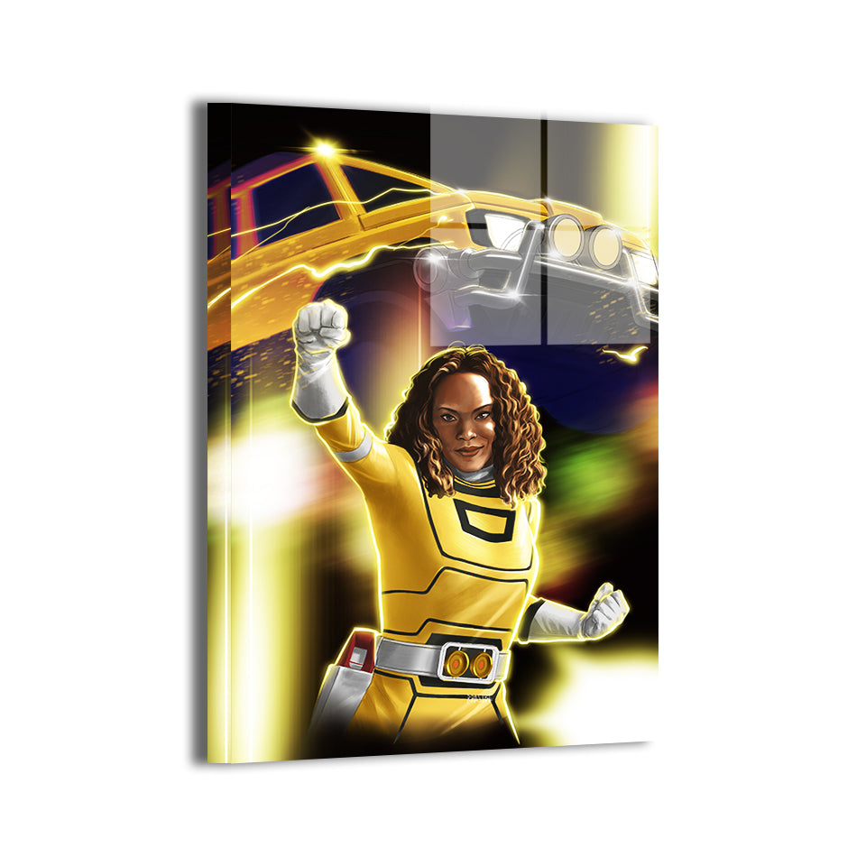 Yellow Ranger Wall Art