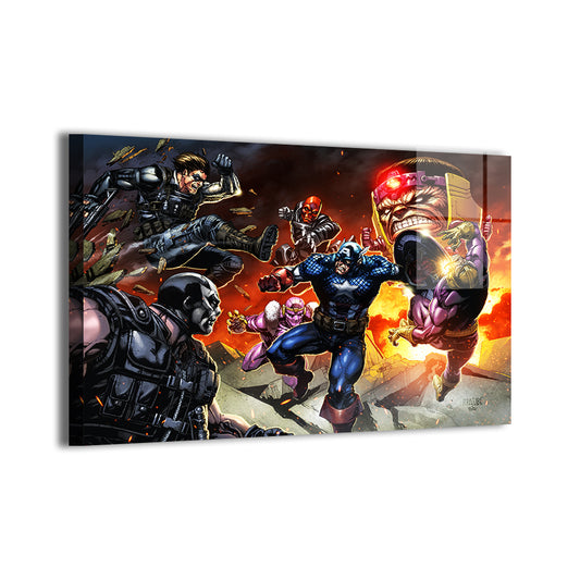 Shield of Legends Wall Art