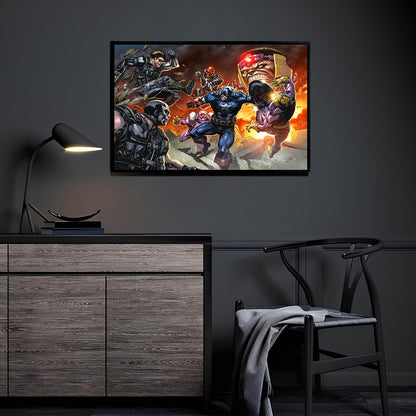 Shield of Legends Wall Art
