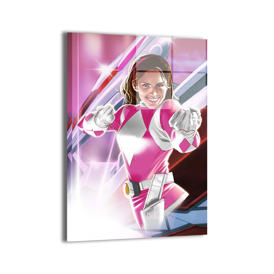 Amy Jo Johnson Classic Power Rangers Wall Art