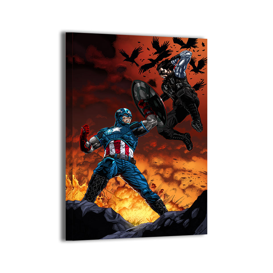 Fractured Allegiance Wall Art