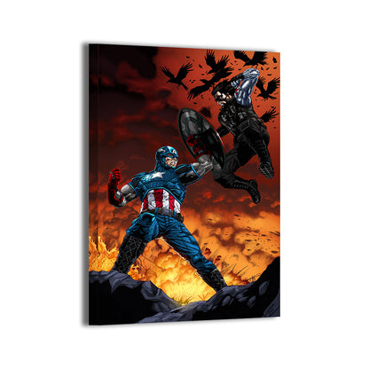 Fractured Allegiance Wall Art