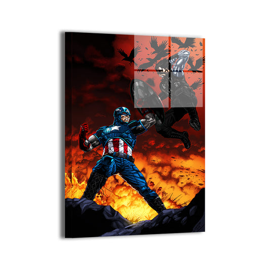 Fractured Allegiance Wall Art