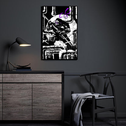 Donatello B&W Wall Art