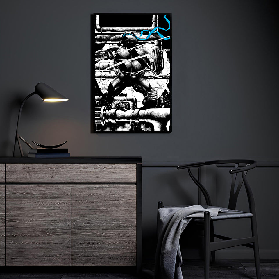 Shadow Blade Turtle Wall Art