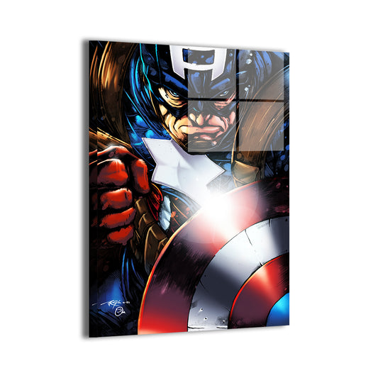 Shield of Justice Wall Art