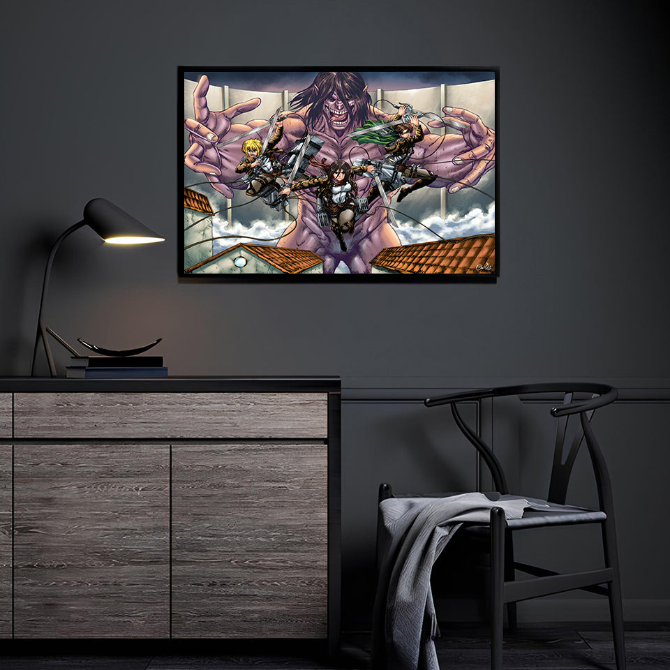 Wall breaker Strike Wall Art