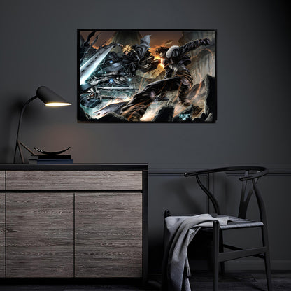 Legendary Duel Wall Art