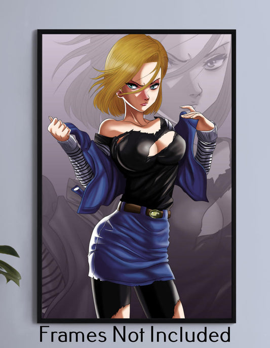 Android 18 Wall Art