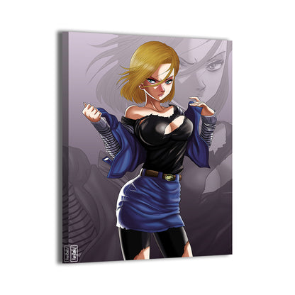 Android 18 Wall Art