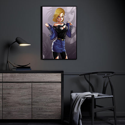 Android 18 Wall Art