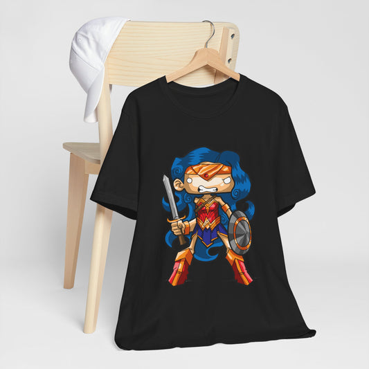 Wonder Woman Chibi Art T-Shirt