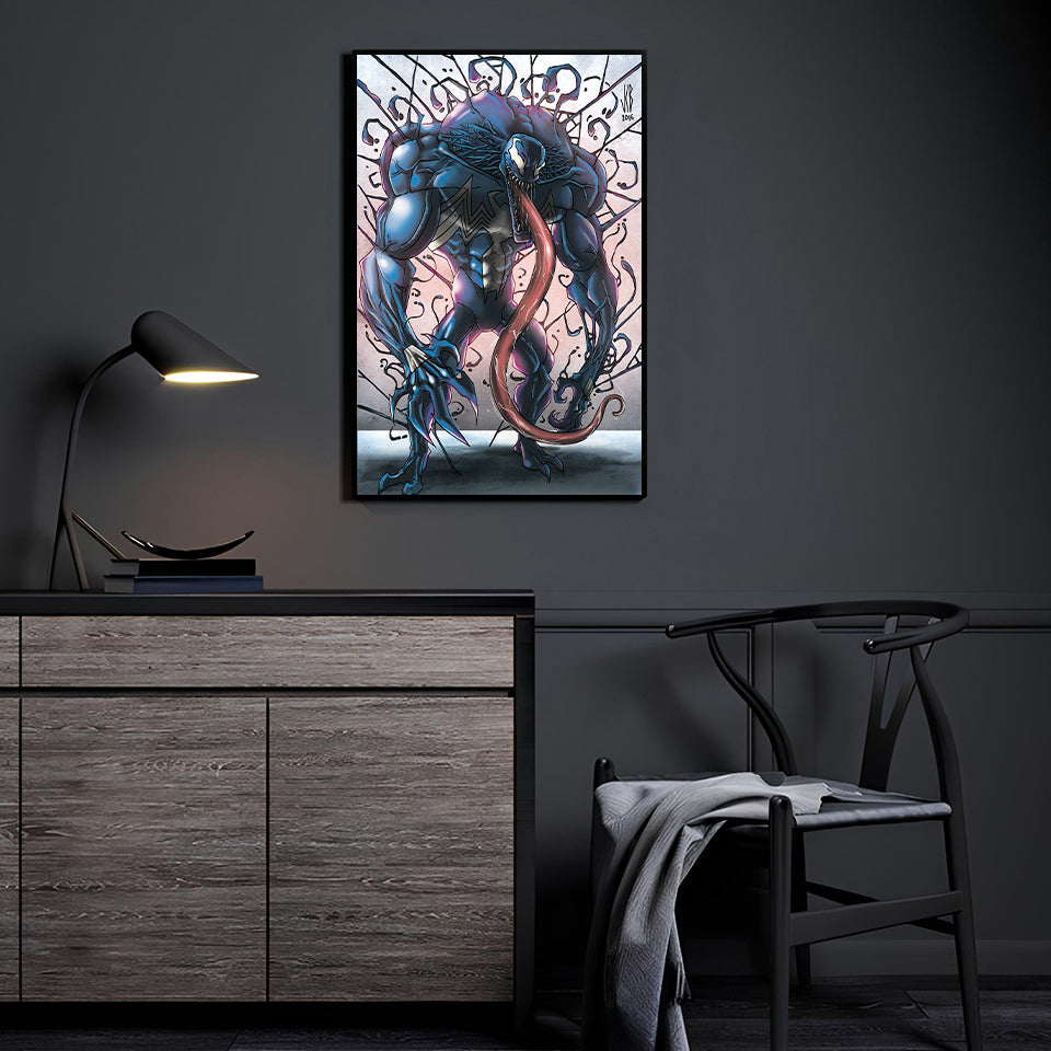 Symbiote Unleashed Wall Art