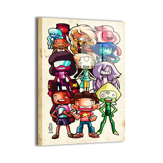 Gem Squad Shuffle Wall Art