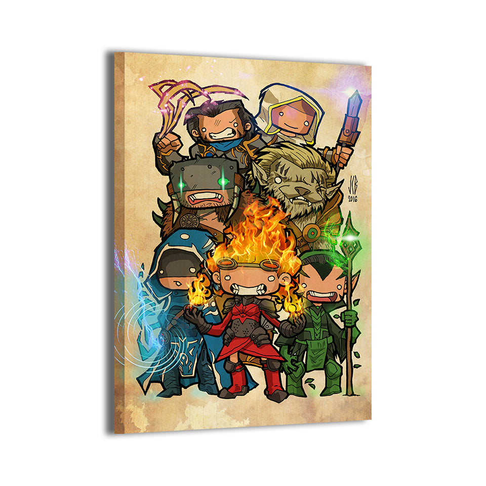 Planeswalker Mayhem Wall Art