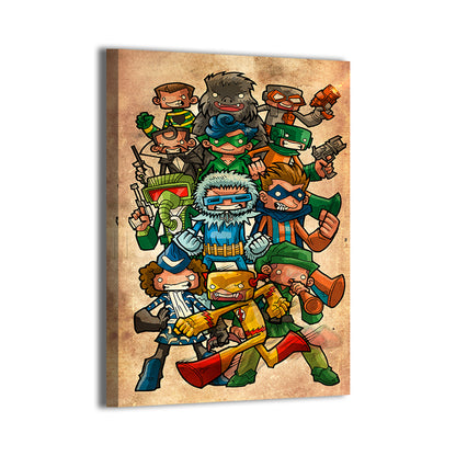 Rogues Gallery Wall Art