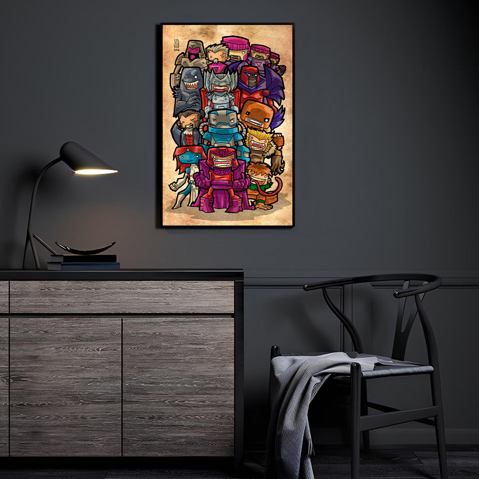 Brotherhood of Evil Wall Art