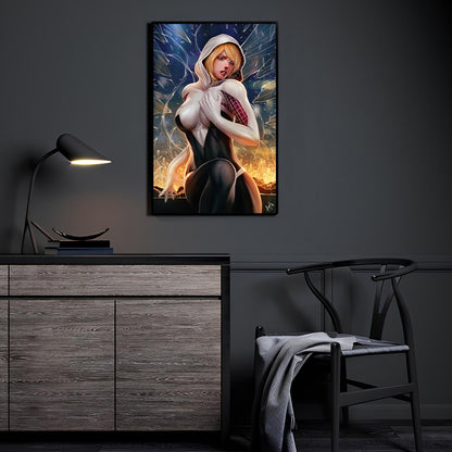 Shattered Web Wall Art