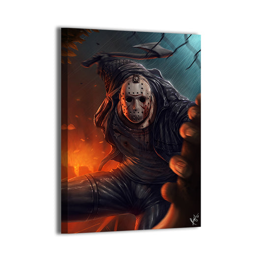 Blood Moon Slayer Wall Art