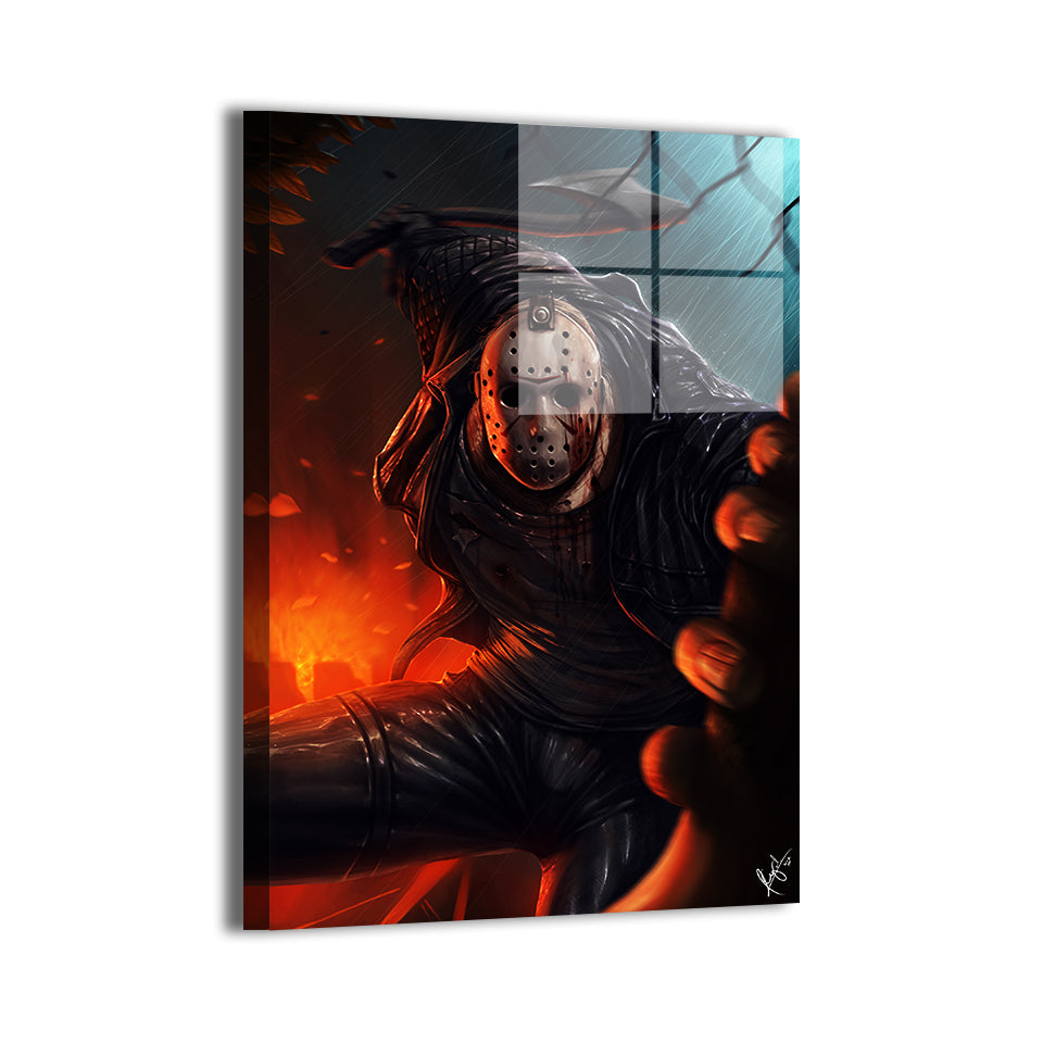 Blood Moon Slayer Wall Art