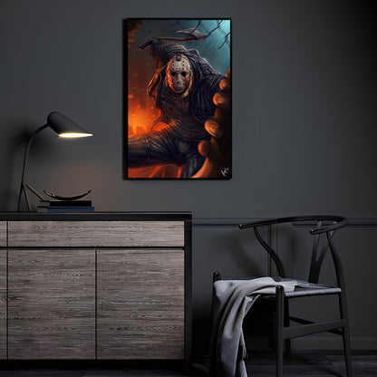 Blood Moon Slayer Wall Art